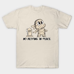 Mummie Halloween RIP | No Resting In Peace Vintage Classic T-Shirt